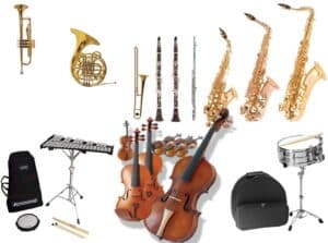 Middle School Band Instruments: 6th, 7th, and 8th-grade